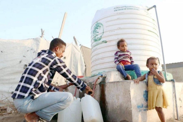 KSrelief continued to implement the water supply and environmental sanitation project in Hodeidah Governorate.