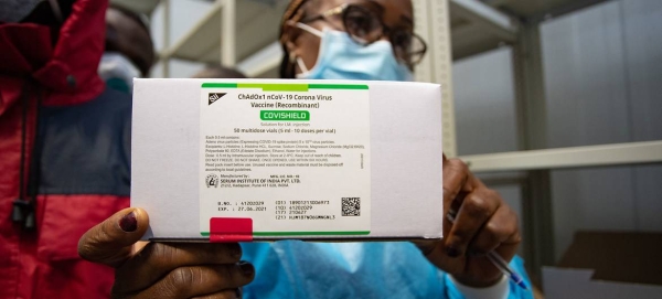 The AstraZeneca COVID-19 vaccine is delivered to a warehouse in Kinshasa, Democratic Republic of the Congo. — Courtesy photo