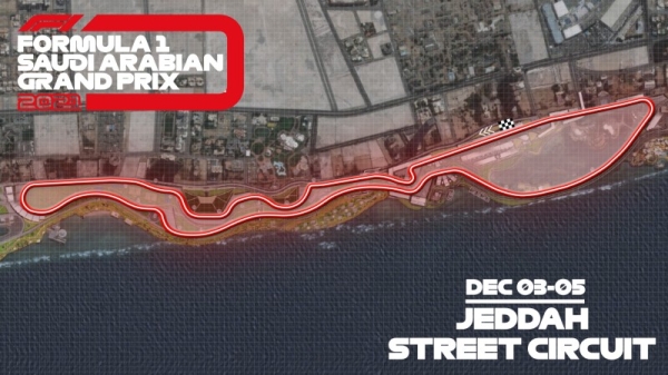 Formula 1 Saudi Arabia Grand Prix unveils Jeddah Street Circuit