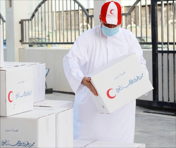 The Bahrain Red Crescent Society (BRCS) began distributing holy Ramadan’s aid to more than 4,000 families over 73 cities and villages in the various regions of Bahrain.