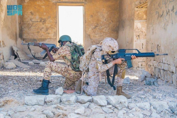 The Royal Saudi Naval Forces, represented by the Western Fleet and the Sudanese naval forces, continued their “Al-Fulk 4” joint military exercise on Tuesday at the King Faisal Naval Base here. — SPA photos