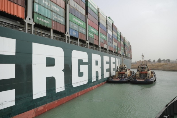 The Suez Canal Authority (SCA) has expressed appreciation to the US and other countries' offers to contribute to the ongoing efforts to dislodge the container ship that ran aground during its passage through the Suez Canal. — WAM photo