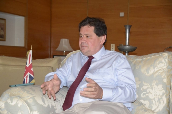 The United Kingdom (UK) Ambassador Neil Crompton.