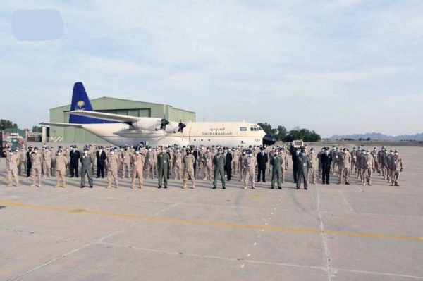 RSAF aircraft arrive in Pakistan to participate in 2021 Air Excellence Center Exercise.