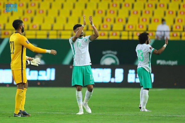 Saudi Arabia cruised to a 5-0 victory over Palestine at the 