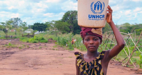 An eleven-year-old girl displaced by conflict in the north of Mozambique. — courtesy UNHCR/Martim Gray Pereira