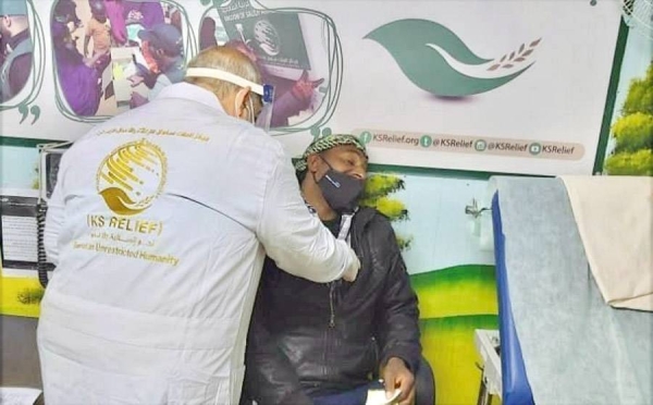 The KSrelief provided on Friday medical services to Syrian refugees in Zaatari camp, Jordan.