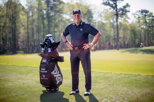 Gary Player hosts Golf Clinic at 2020 Saudi International powered by SoftBank Investment Advisers.