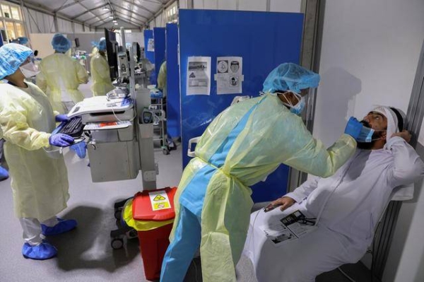 Single-day COVID-19 cases in the United Arab Emirates fell below the 2,000-mark, with new 1,798 infections recorded on Wednesday. — WAM file photo
