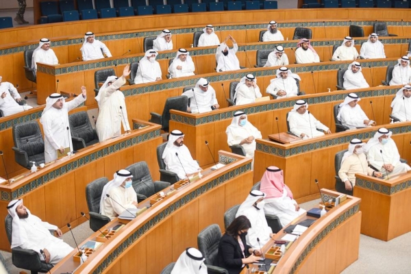 The Kuwaiti National Assembly postponed on Wednesday the interpellation of Health Minister Sheikh Dr. Basel Al-Humoud Al-Sabah for a period of two weeks.