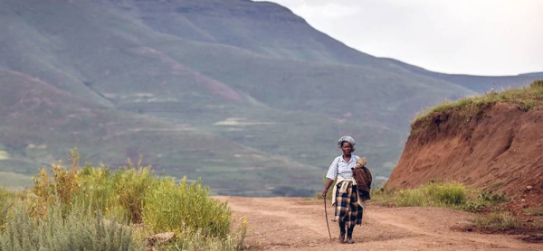 Lesotho's elderly population is at high risk from COVID-19. — courtesy UNICEF/Karin Schermbrucker