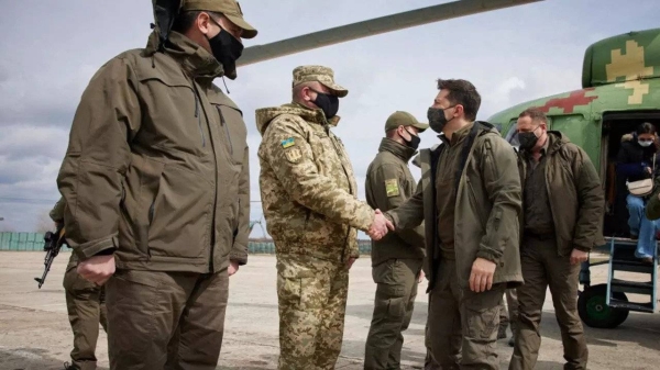 Ukrainian President Volodymyr Zelenskyy has signed a law allowing reservists to be called up for military service without a mobilization first being announced. — Courtesy file photo