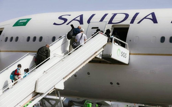Saudi gazette news for international flights to india