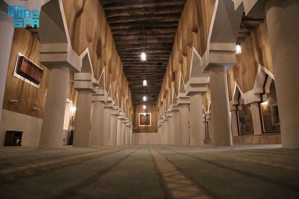 he historic Al-Towaim Mosque, one of the oldest heritage buildings in the region, is located in the Al-Majma’ah governorate, north of Riyadh.
