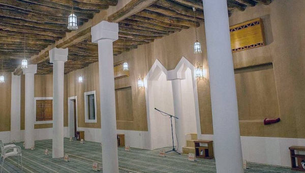 The historical Oqlat Al-Saqoor Mosque has been renovated as part of Prince Muhammad Bin Salman Project for Historical Mosques Renovation in the Kingdom of Saudi Arabia.