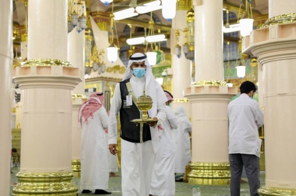 Preparations complete to receive worshipers at 
Prophet Mosque during last 10 days of Ramadan