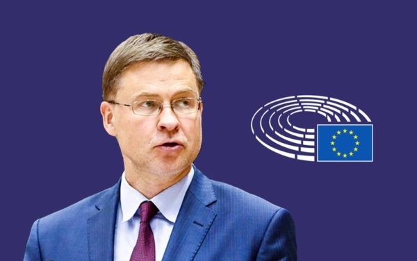 Valdis Dombrovskis, executive vice-president of the European Commission.