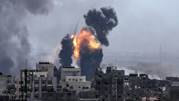 Palestinian health officials in the Gaza Strip say a total of 20 people, including nine children, have been killed in Israeli airstrikes. — Courtesy file photo
