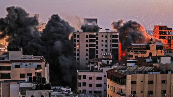 Israeli bombing raids across Gaza have killed at least 35 people, including 12 children, according to Palestinian health officials, who also said 220 people have been injured, as of Tuesday evening. — Courtesy photo
