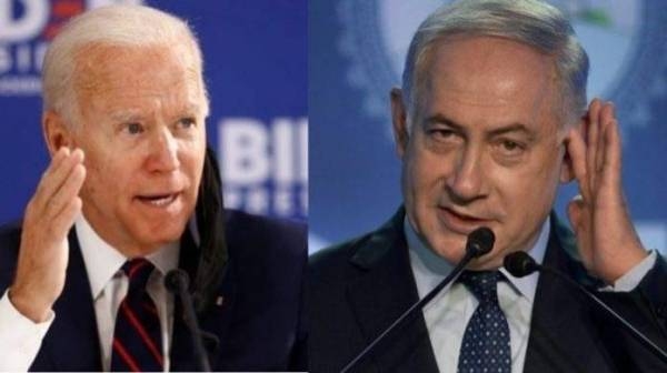 US President Joe Biden, left, spoke with Israeli Prime Minister Benjamin Netanyahu, right, on Wednesday over the telephone amid an outbreak of deadly violence between Israel and Hamas. — Courtesy file photo