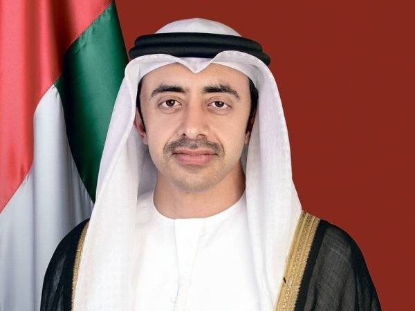 UAE's Foreign Minister Sheikh Abdullah Bin Zayed Al-Nahyan