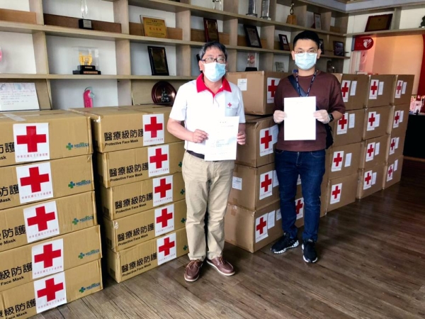 The Taiwan Red Cross stocks up on masks and medicines as coronavirus makes a resurgence in many parts of Asia.
