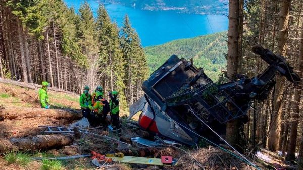 talian investigators have launched a multiple manslaughter investigation after 14 people were killed in a cable car accident in northern Italy, prosecutors said on Monday. — Courtesy photo