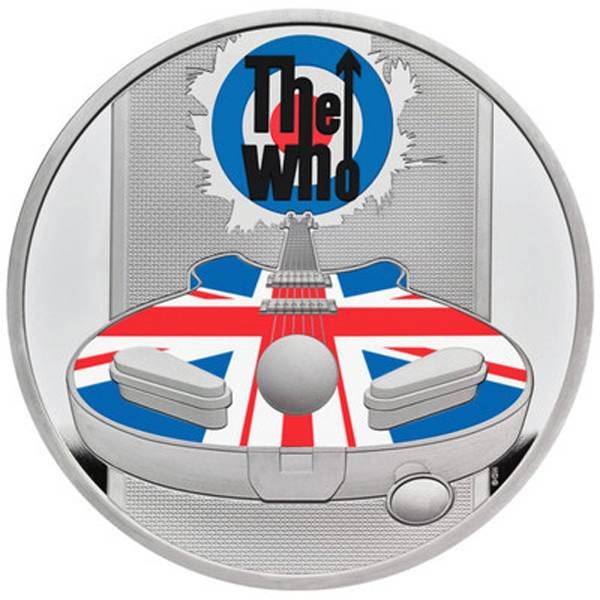 The Royal Mint, the original maker of UK coins, has launched a new range of collectable coins celebrating the iconic British band — The Who. Pictured the 2021 UK One Ounce Silver Proof Coin.