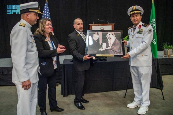 Keel laid for Royal Saudi Navy’s ship being built in US city of Wisconsin