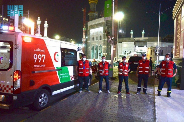 SRCA receives more than 10,000 emergency reports in Makkah
