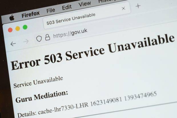 Countless websites and apps around the world went down for about an hour Tuesday after Fastly, a major content delivery network, reported a widespread failure. — Courtesy photo