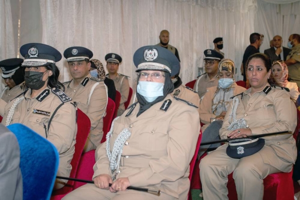 The handover ceremony of the Al-Andalus police station. The Ministry of Interior (MoI), the European Union and the United Nations Development Program (UNDP) have finalized the creation of the first Model Police Station (MPS) in Libya, located in Hai al-Andalus, as part of joint efforts to advance community security.