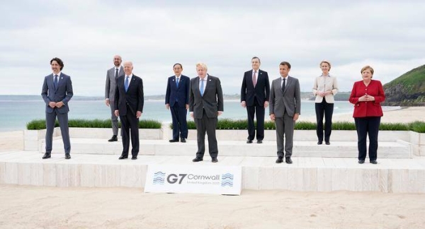 British Prime Minister Boris Johnson opened the G7 summit on Friday saying the world needs to learn the lessons of the pandemic, and not repeat the mistakes from the last global recession, when recovery was unequal in different parts of society. — Courtesy photo