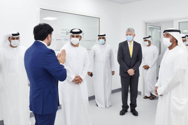 The state-of-the-art laboratory, which was inaugurated by Sheikh Ahmed bin Saeed Al Maktoum, chairman of Dubai Civil Aviation Authority and Sheikh Mansoor bin Mohammed bin Rashid Al Maktoum, chairman of Dubai Sports Council, is the outcome of close cooperation between Dubai Airports, the Dubai Health Authority (DHA) and Pure Health. — WAM photo