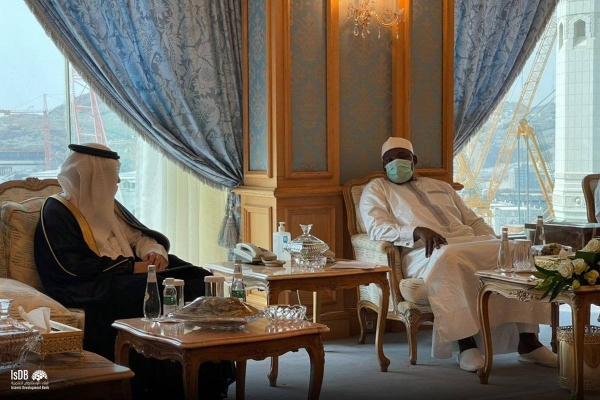 Gambia’s president meets with IDB chief, seeks bank's support in wake of coronavirus pandemic