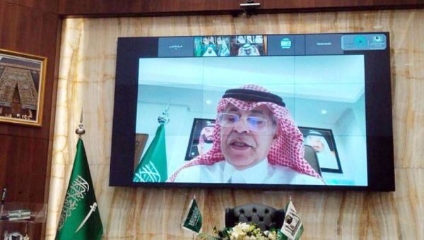 Acting Minister of Media Dr. Majid Bin Abdullah Al-Qasabi launched, via videoconference, on Wednesday the operational plan for Hajj season 1442 H (2021).