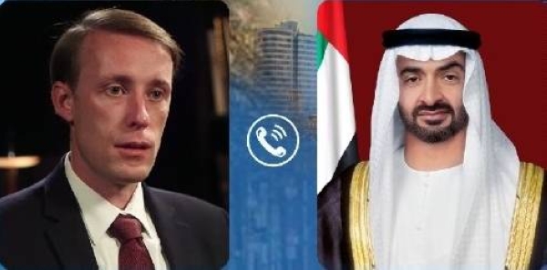 Abu Dhabi Crown Prince Sheikh Mohamed bin Zayed Al Nahyan, who is also the deputy supreme commander of the armed forces in the United Arab Emirates, has received a telephone call from US National Security Advisor Jake Sullivan. — WAM photo