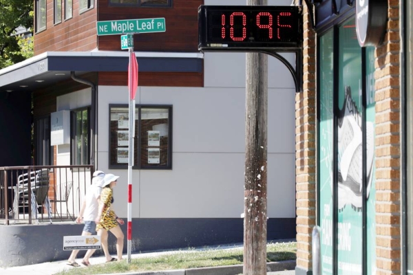 Heatwave in Pacific Northwest have been forcing thousands to find any way possible to cool themselves. — courtesy Twitter