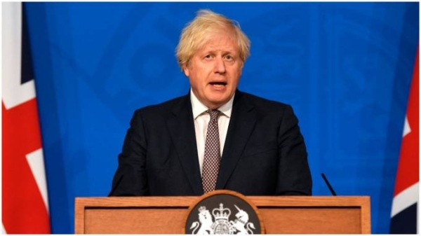 British Prime Minister Boris Johnson said that the government could fully lift COVID-19 restrictions, including social distancing rules and mask requirements, by July 19 even as cases and hospitalizations rise in the country. — Courtesy photo