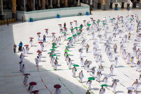 Elaborate arrangements readied for Hajj pilgrims at Grand Mosque