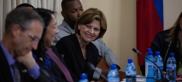 Helen La Lime, Special Representative of the Secretary-General for Haiti and Head of the United Nations Mission for Justice Support in Haiti, is seen this courtesy file photo.