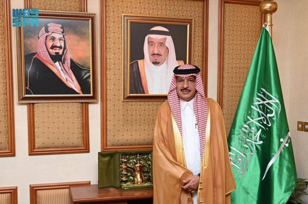 Saudi Arabia’s Ambassador to Oman Abdullah Bin Saud Al-Enezi 