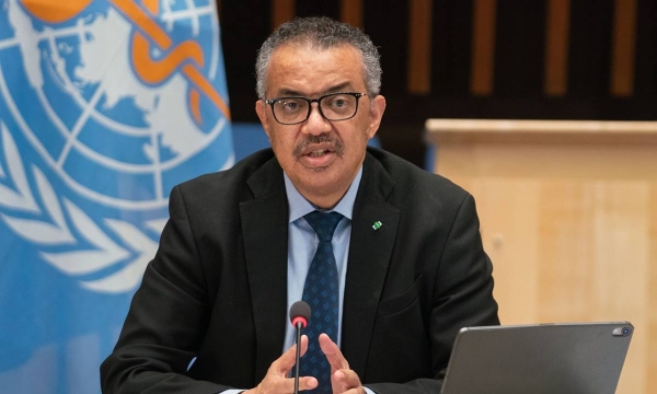  Director-General of the World Health Organization Tedros Adhanom Ghebreyesus has commended Saudi Arabia’s efforts in organizing this year’s Hajj amid strict coronavirus precautionary and preventive measures. — Courtesy file photo