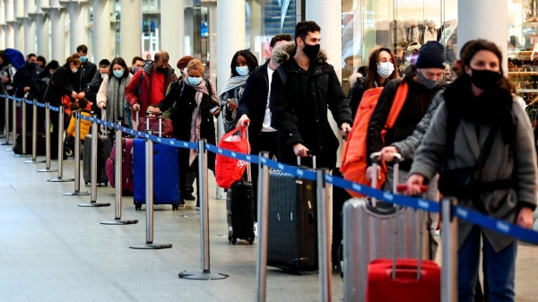 The British government announced on Wednesday that passengers arriving from Europe and the United States, who have been fully vaccinated coronavirus, will not have to quarantine when entering England, according to a press statement. — Courtesy file photo