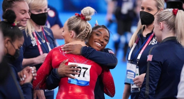 USA Gymnastics announced that she would not participate in the women's all-around final. (Credit: Twitter @Simone_Biles)