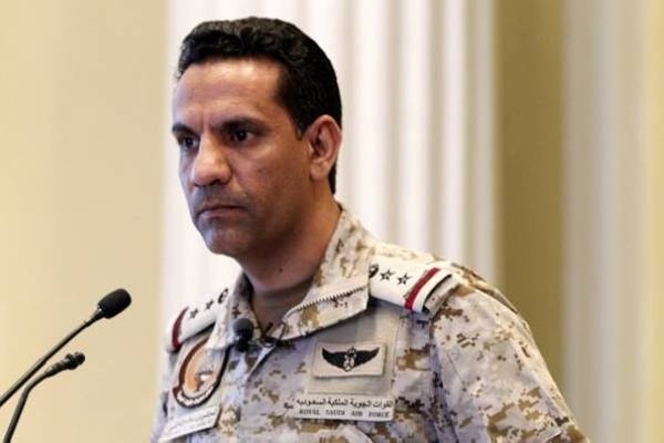 Coalition spokesperson Brig, Gen. Turki Al-Maliki