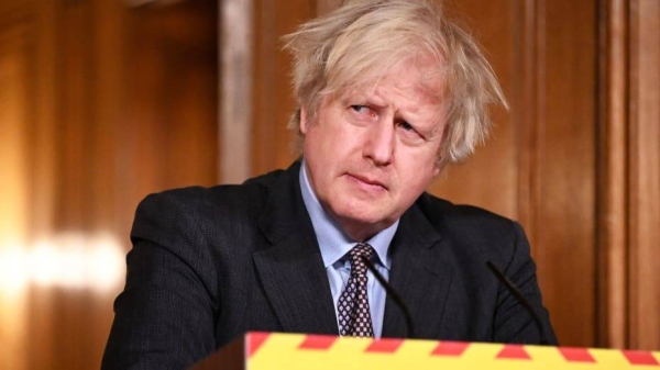 British Prime Minister Boris Johnson hit out at Iran on Monday, warning Tehran of consequences for its attack on an Israeli-managed tanker off the coast of Oman last week. — Courtesy file photo