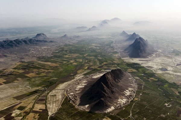 File photo of Arghandab River Valley between Kandahar and Lashkargah.