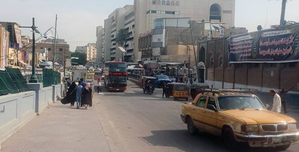A once busy street in Baghdad, Iraq. — courtesy UNAMI