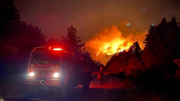  A thermal power plant in southern Turkey was evacuated on Wednesday as flames from raging wildfires approached it. — Courtesy file photo